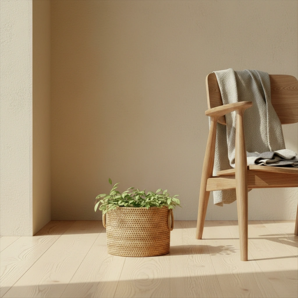 STRUCTURE RATTAN BIN