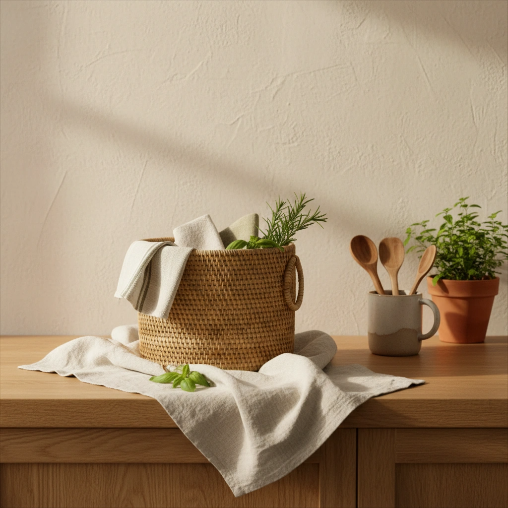 STRUCTURE RATTAN BIN