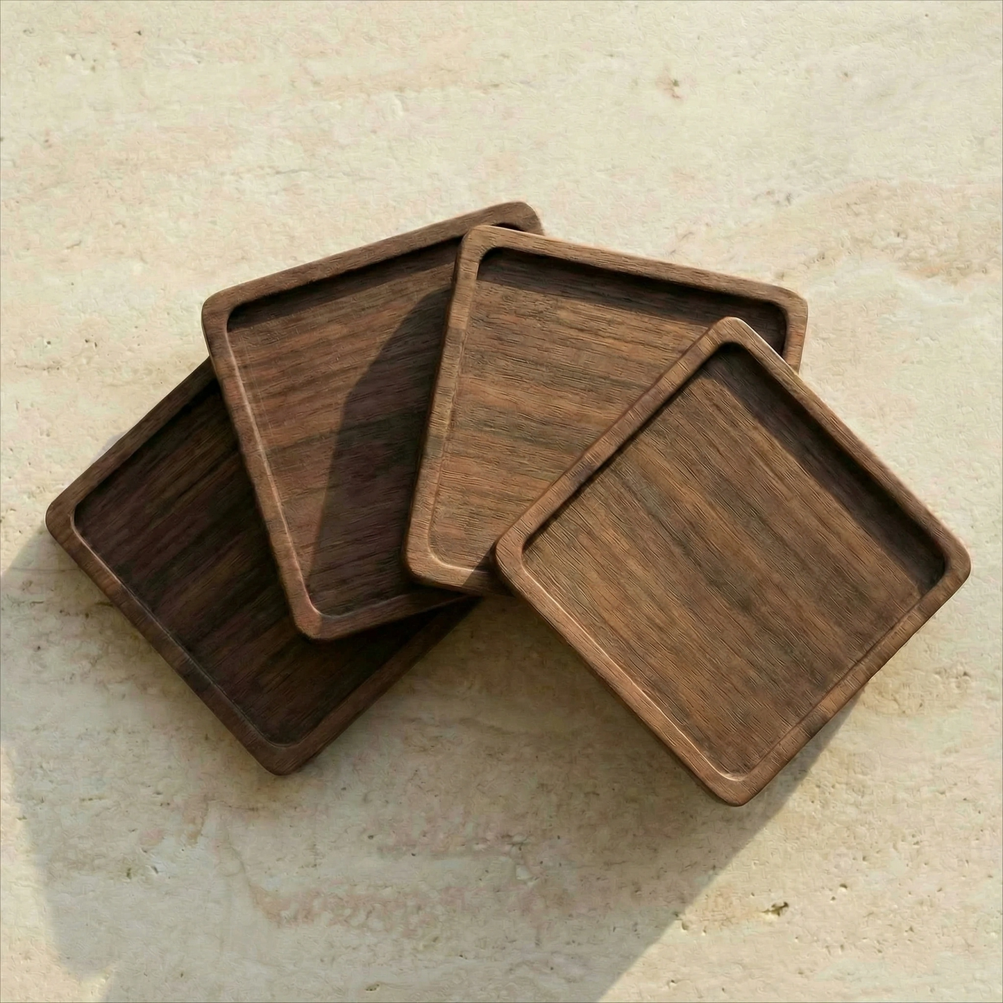BLACK WALNUT COASTERS