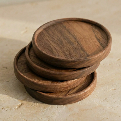 BLACK WALNUT COASTERS